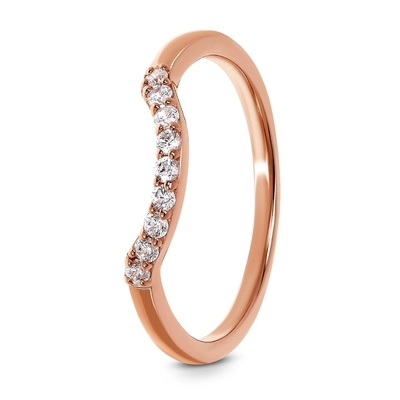แหวนหมั้นเพชรแท้ที่สวยที่สุด 14K Rose Gold Jewelry
