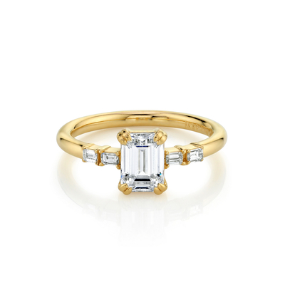 แหวนแต่งงานทองคำบริสุทธิ์ แหวนเพชรธรรมชาติ งานแต่งงาน ของแข็ง 14k/18k ทอง แหวนแต่งงาน แหวนเพชรแท้