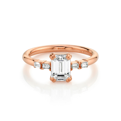 แหวนแต่งงานทองคำบริสุทธิ์ แหวนเพชรธรรมชาติ งานแต่งงาน ของแข็ง 14k/18k ทอง แหวนแต่งงาน แหวนเพชรแท้
