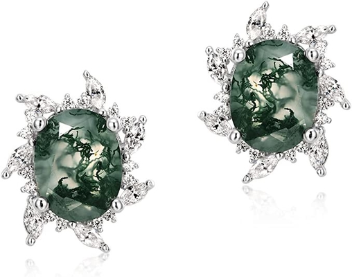 925 เงินสเตอร์ลิง Marquise รูปร่างหยก Aventurine เปิดแหวนใบมะกอกแหวนเครื่องประดับทำด้วยมือของขวัญที่ไม่ซ้ำกันสำหรับ Wo