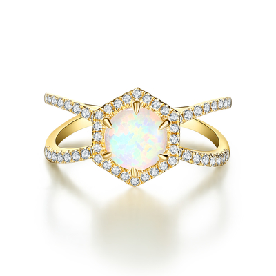 Art Unique 925 Sterling Silver Natural Blue Raw Moonstone Ring การออกแบบเครื่องประดับมูนสโตน