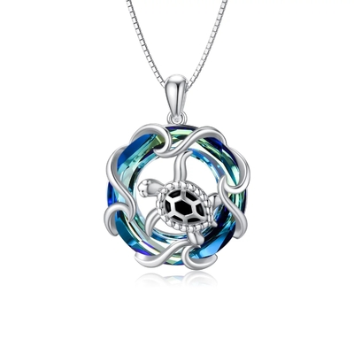 Ross-Simons สร้อยข้อมือ Sea Life Bolo สีเงินสามโทน