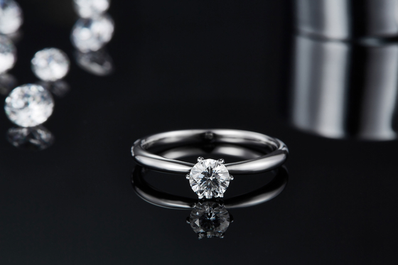 ขายส่งเครื่องประดับ Moissanite 925 เงินสเตอร์ลิงแหวนหมั้นแหวนเพชร Moissanite