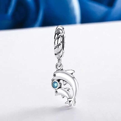 ABAOLA Wonderful Ocean Underwater World 925 เงินสเตอร์ลิงลูกปัดปลาฉลามเต่าปลาเขตร้อน Charm Fit จี้เดิม