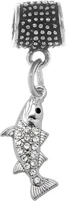 Inspired Silver - Silver เสน่ห์ที่กำหนดเองสำหรับสร้อยข้อมือด้วยเครื่องประดับ Cubic Zirconia