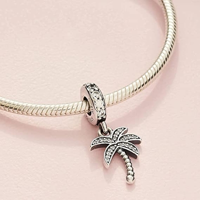 Inspired Silver - Silver เสน่ห์ที่กำหนดเองสำหรับสร้อยข้อมือด้วยเครื่องประดับ Cubic Zirconia