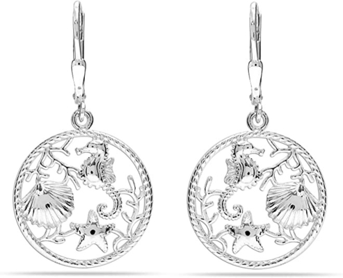 925 เงินสเตอร์ลิงเครื่องประดับ Tear-Drop Celtic Heart Love-Knot Cross Diamond-Cut Drop Dangle Leverback ต่างหูสำหรับผู้หญิง