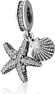 Original 100% 925 Sterling Silver Charm Bead Love Animal Charm ครอบครัววันเกิดพอดีกับ Europeran สร้อยข้อมือ DIY Charms