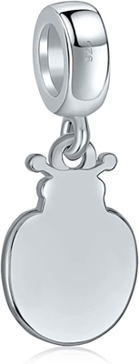 ปรับแต่งสีแดง Lucky Ladybug แมลง Gardener Dangle Charm ลูกปัดสำหรับผู้หญิงวัยรุ่น