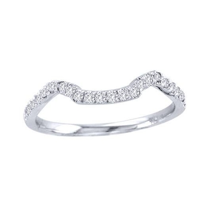 43PCS 0.43ct แหวนหมั้นเพชรแต่งงานสีขาว 18K ทองคำขาว ODM